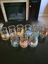 1999 Pokemon Welch's Jelly Jars Full Complete Set Of 9 No Lids picture