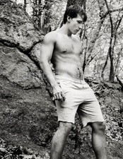 Handsome Male Nude Physique Gay Men Limited Edition Photo 8.5x11 4.21 picture