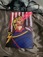 Homelander Laser Eyes Roman Statue Homage Art Print ComicTom101 1479 Of 2100 picture
