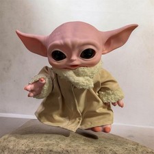 Custom pink baby Yoda plush / doll toy 9.5