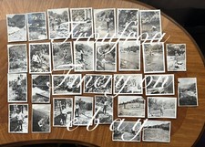 Antique 1922 -23 Kern River California Camping Fishing Photos Lot of 31 picture