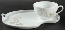 Noritake Edenrose Snack Plate & Cup 431337 picture