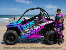 2021-2025 Polaris RZR 200 EFI UTV Graphics Kit D53-1 Wild Holographic Available picture
