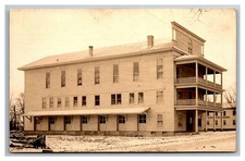 RPPC ~ Cincinnatus NY ~ OPERA HOUSE opening Street view Cortland County picture