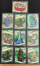 2025 Topps Chrome Sapphire Disney /99 Green Lot of 10 Cards picture