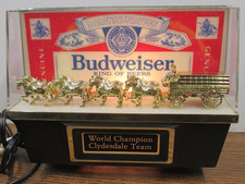 NOS-Vintage Budweiser Lighted Cash Register Sign 004-130 picture