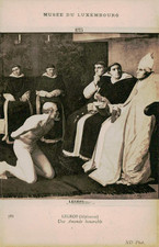 Vintage Musée du Luxembourg Postcard Alphonse Legros Une Amende Honorable ND Pho picture