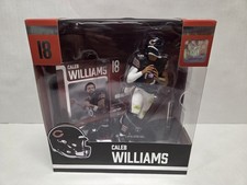 McFarlane Caleb Williams Chicago Bears NFL Figure  7″ Scale Blue Jersey Madden picture