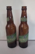 Vtg 1940s Old Fashion Select Beer Bottles Lot of 2 Billings Brewing Co Montana picture