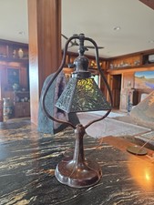 Handel Pine Needle Harp Desk Lamp,mission Arts &crafts picture