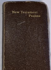 1940’s Pocket New Testament-Palms. Forward by Pres. Franklin Roosevelt. RARE . X picture