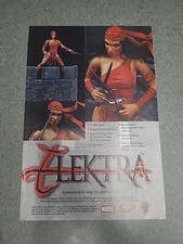 Elektra Marvel Action Figure Print Ad 2002 7x10  picture