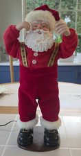 Vintage 1998 Jingle Bell Rock Santa 16