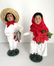 Vtg 1997 Byers Choice Carolers 2 Children of the World Mexican Boy /Girl 10