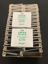 50 The Green Shack Restaurant Las Vegas Rare BOX OF 50 Vintage Matchbook Unstuck picture