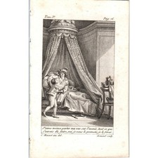 c1780 Original French Engraving Plate C. Monnet inv, del. Armand sculp. AE5-FE picture