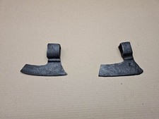 LOT OF  2 X Antique Rare Primitive Wrought Hewing Goosewing Bearded broad picture