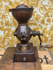 Antique Cast Iron Coffee Grinder Landers Frary and Clark Number 11 As Is picture