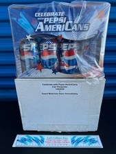 Vintage 2003 Celebrate With Pepsi AmeriCans Retailer Salesman Sample Display Set picture