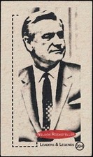 NELSON ROCKEFELLER - 2011 'LEADERS & LEGENDS' #204 - GOVERNOR & VICE-PRESIDENT picture