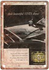 1959 Vintage Vista Auto Ad Retro Look Reproduction Metal Sign A13666 picture