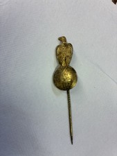 1920's J. I. CASE THRESHING MACHINES EAGLE ON GLOBE Old Original Eagle Stick Pin picture