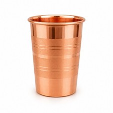 Copper Water Cup Drink Pure Solid ship from USA to USA for Health picture