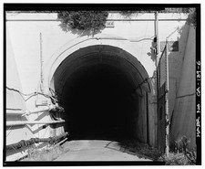 Photo:Sausalito California Forts Baker Barry Tunnel West Portal 1960s HABS picture