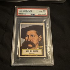 1952 Look 'n See Wild Bill Hickok #60 PSA 8 Non-Sport Trading Card picture