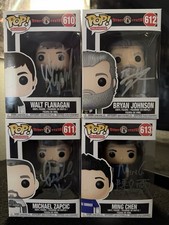 SECERT STASH Funko Pops (FULL SET : VAULTED) - x4 SIGNED ::  Comic Book Men RARE picture