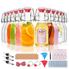 4 oz Swing Top Glass Bottles,12 Pack Flip Top Glass Bottle picture