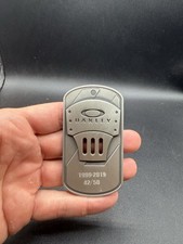 Oakley Employee Dog Tag LE Serial 42/50 picture