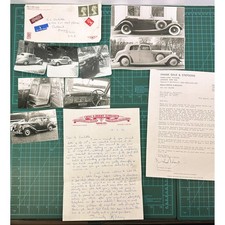 1930s Pre-War Rolls-Royce & Bentley Archive Frank Dale & Stepsons Letters Photos picture