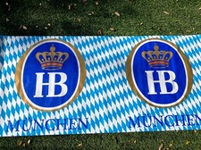 Authentic Hofbrau Brewery Oktoberfest Banner Flag Bar Table Wrap 50 Foot BOLT picture