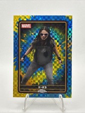 2025 Topps Chrome Deadpool #42 X-23 Blue Yellow Refractor SSP /15 picture