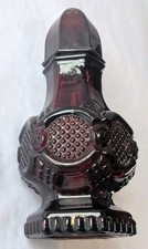 Avon 1978 Cape Cod Ruby Glass Salt or Pepper Shaker ONE ONLY 4.5