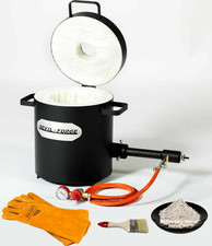 DEVIL-FORGE Gas Metal Melting Furnace FB2Mb - 10Kg Propane Forge, 1 DFC Burner  picture