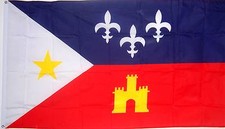 3x5ft ACADIA ACADIAN LOUISIANA CAJUN CREOLE FLAG better quality usa seller picture