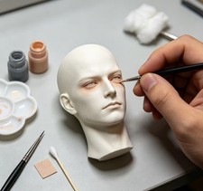 Custom Hand Painted 1/18 1/12 1/10 1/6 Head Sculpt fit 3.75