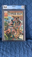 STARSLAYER #2   CGC 9.0 1st App ROCKETEER  Disney picture