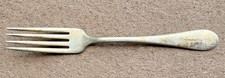 Original Vintage Bohemian Grove Club Plated Dinner Fork Utensil picture