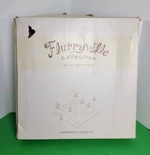 1990 Flurryville Collection Snowman Checker Set - 14