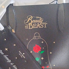 kate spade new york x Disney Beauty and the Beast Small Tote Bag Black picture
