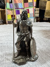 Veronese Baldur Statue Norse God Resin Bronzed Color Mythology Sculpture 7.5