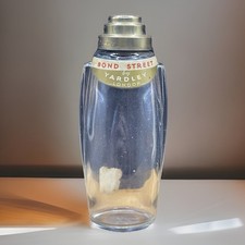 Rare Vintage Yardley London Bond Street Glass Empty Perfume Bottle Refillable picture