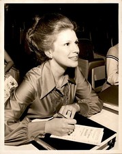 LG929 1973 Original Tom Franklin Photo MARY LEE KING Miss North Carolina Judge picture