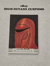 Topps Star Wars Masterwork 2025 - Imperial Red Guard Anthony Pietszak sketch 1/1 picture