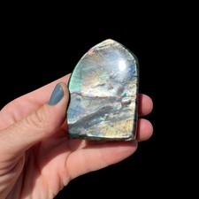 Polished Labradorite Freeform Multicolor Flash Rare Gemstones 4.7oz (OBX049) picture