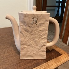Vintage Michael Harvey Teapot Paper Bag 80’s Pop Art Rare~See description picture