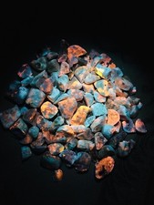 Hackmanite Rough Stone UV Reactive Fluorescent Crystal Specimen 778gram  picture